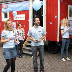 Radio Darmstadt auf dem Heinerfest / Bild: RadaR e.V.