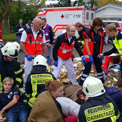 Katastrophenschutzübung / Bild: Feuerwehr Darmstadt