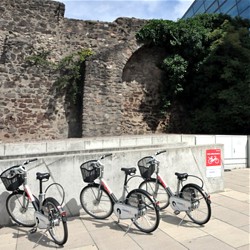 "Call a Bike"-Station am darmstadtium / Bild: Wissenschafts- und Kongresszentrum Darmstadt GmbH & Co.KG