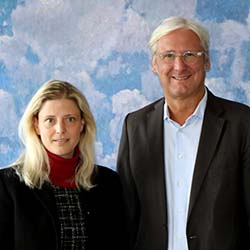 Foto: Oberbürgermeister Jochen Partsch und Katharina Metzker © Wissenschaftsstadt Darmstadt / Lea Stenger